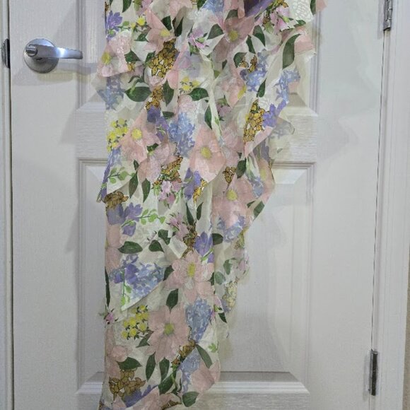 Elliatt Floral Maxi Dress - Multicolor - Picture 6 of 12